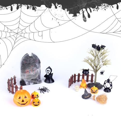 Accessori per Villaggio Halloween Miniatura