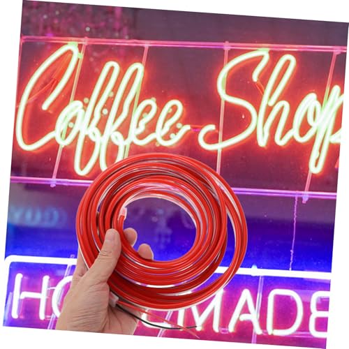 Tira de luz LED flexible de silicona rojo 12V miniatura 4