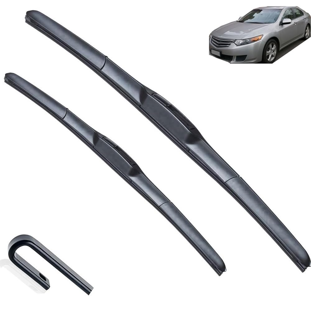 For HONDA ACCORD (2008-2017) Direct Fit Pair,Front 2x Michelin Wiper Blades Set
