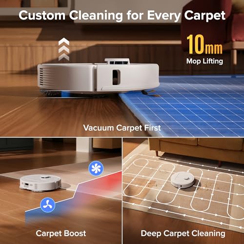 roborock 2026 New Qrevo S Pro Robot Vacuum and Mop, 18,500Pa Suction - image 7