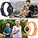 Airtag Bracelet for Kids Adjustable Airtag Watch-Style Wristband, Waterproof Silicone Airtag Holder, Compatible with Apple Airtag, 2-Pack / 8-Pack air tag Bracelet
