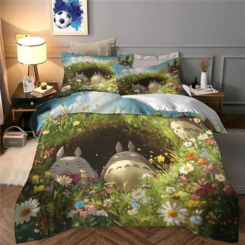 Linge de lit microfibre 3D à motif créatures animées avec impression haute définition