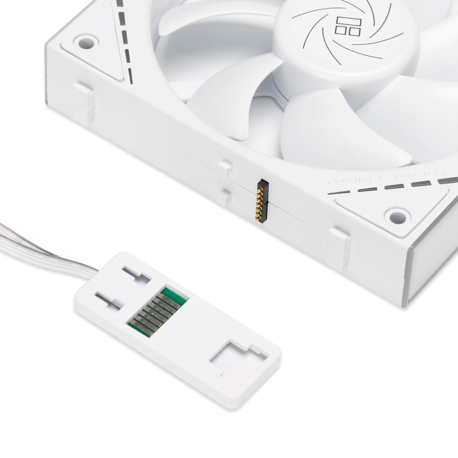 Thermalright Modułowe złącza wentylatora TL-M12Q, adaptery kablowe (białe)