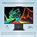 Lenovo IdeaCentre AIO All in One Desktop Bundle, Intel Core i5-13420H, 8GB DDR5 RAM, 256GB SSD, 23.8″ FHD IPS Display, 2 Year Warranty, 6 Month Webroot Antivirus, AUX HDMI Cable, Keyboard