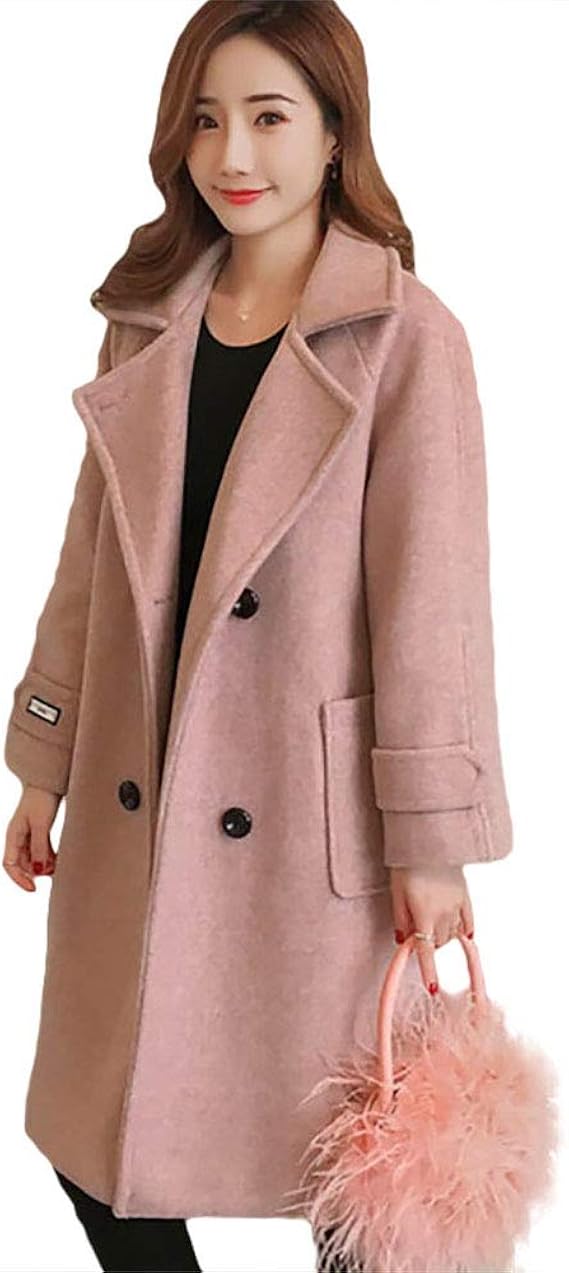 Amazon チェスターコート レディース 防寒 防風 暖かい ロングコート 大きいサイズ ゆったり 着痩せ ファッション きれいめ 通学 通勤 デート お出かけ 無地 秋冬 コート ジャケット 通販