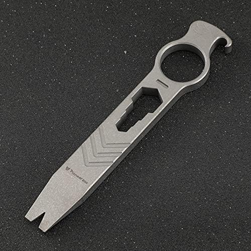 HGEBNM Edc Pry Bar,Titanium Multitool,Pocket Prybar,Bottle Opener