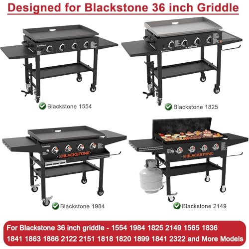 Griddle Top for Blackstone 36 Inch Griddle 4 Burner Gas Grill 1554 1825 1560 2149 2177, 36" Powder Coated Steel Flat Top Replacement Part