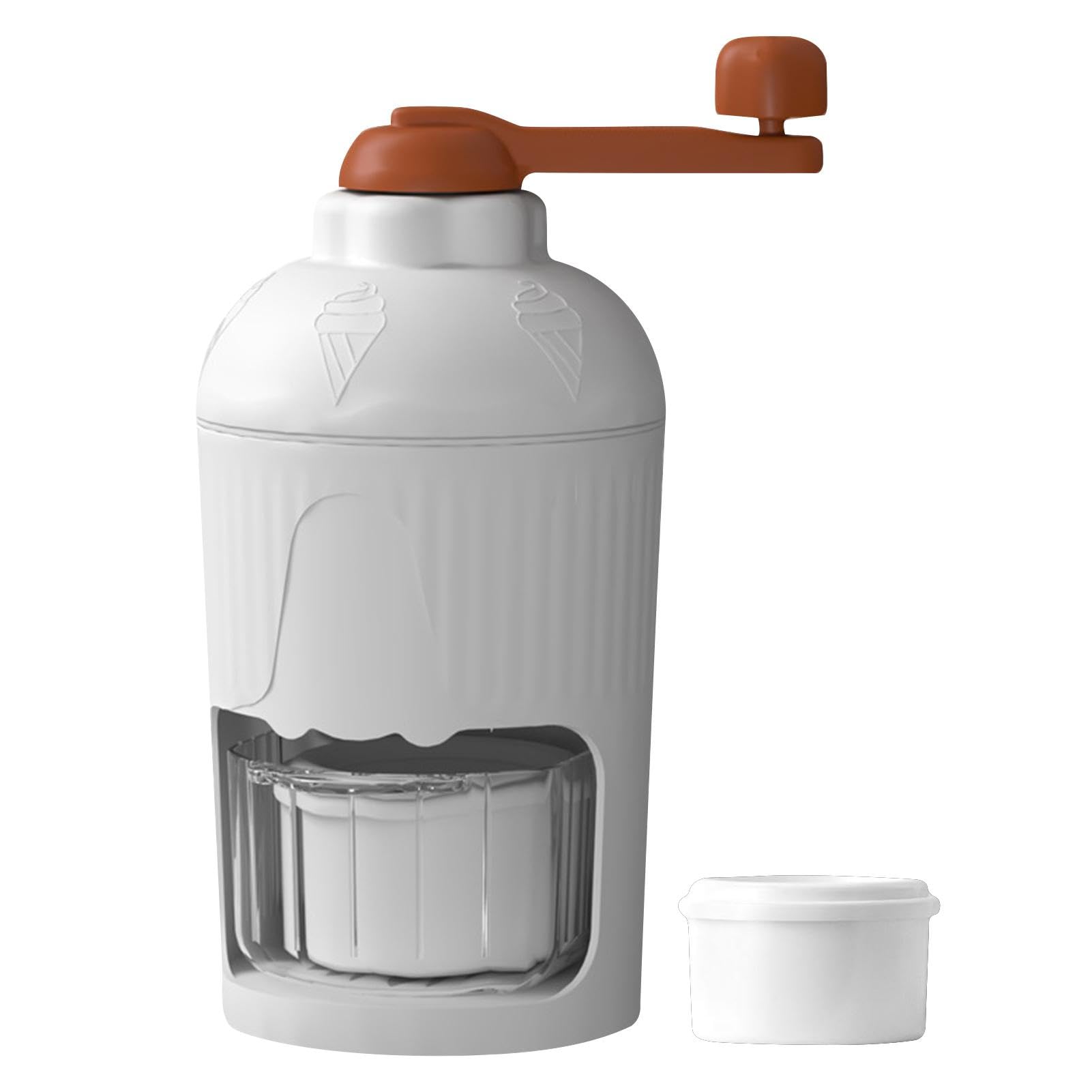 Ice Shaving Machine - Manual Ice Shaver | Ice Breaker Machine | Ice Shaver Machine Portable | Portable Smoothies Hail Ice Breaker | Crushed Ice Machine With Ice Cube Tray For Kitchen Outdoor Use