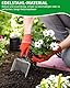 2 Stück Gartenerdesiebe mit Griff,Garten-Sand- und Kompostsieb (3,8 mm & 5 mm Maschenweite),Ideal für Sand, Steine,Erde und Kompost,Perfekt für Gartenarbeit