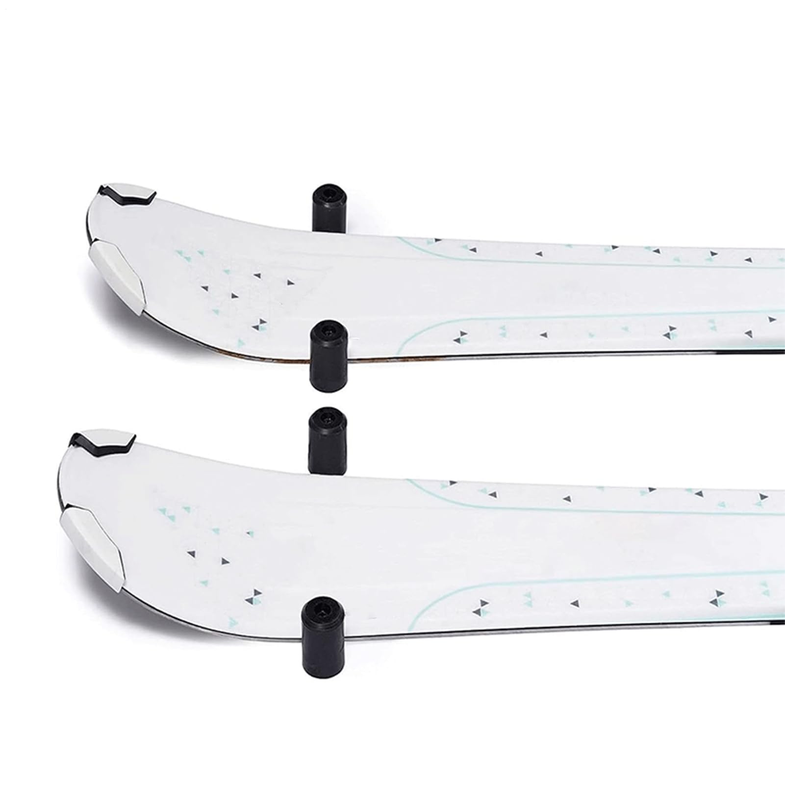 Uchwyt na snowboard - pionowy uchwyt ścienny - 4 sztuki wsporników antypoślizgowych na snowboard | Wyposażenie do garażu wewnętrznego wejścia sypialni salonu snowboardziści