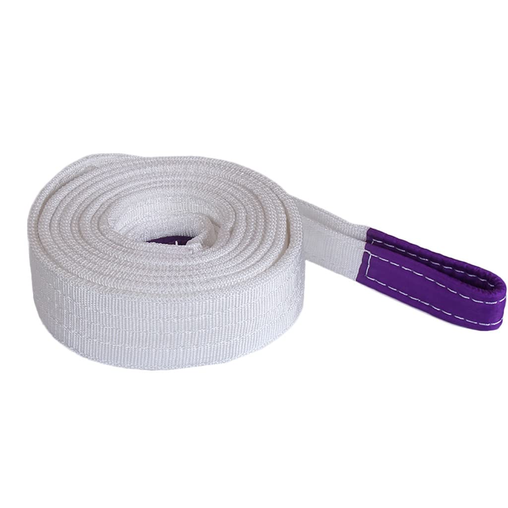 Lifting Straps Polyester Lifting Slings Heavy Polyester Lifting Sling Double Buckle Lifting Soft Sling for Movers Large Furniture Multi-Layer Weaving (Color : 3T, Size : 9M)