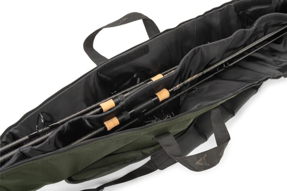 Sänger Top Tackle Systems Anaconda 2 Rod Sling Rutentasche, 100% Polyester 600D, Platz für 2 montierte Ruten, gepolsterter Schultergurt, 12ft und 13ft (210 cm)