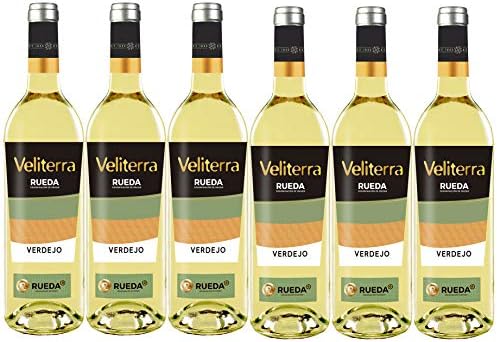 Veliterra Verdejo - Vino Blanco DO Rueda (6 Botellas x 750ml)