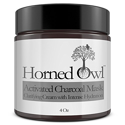 Activated Charcoal Mask for Minimizing pores, removing toxins and dirt. Natural Organic Ingredients. Helps with blackheads and acne. Deep Clean with moisturization