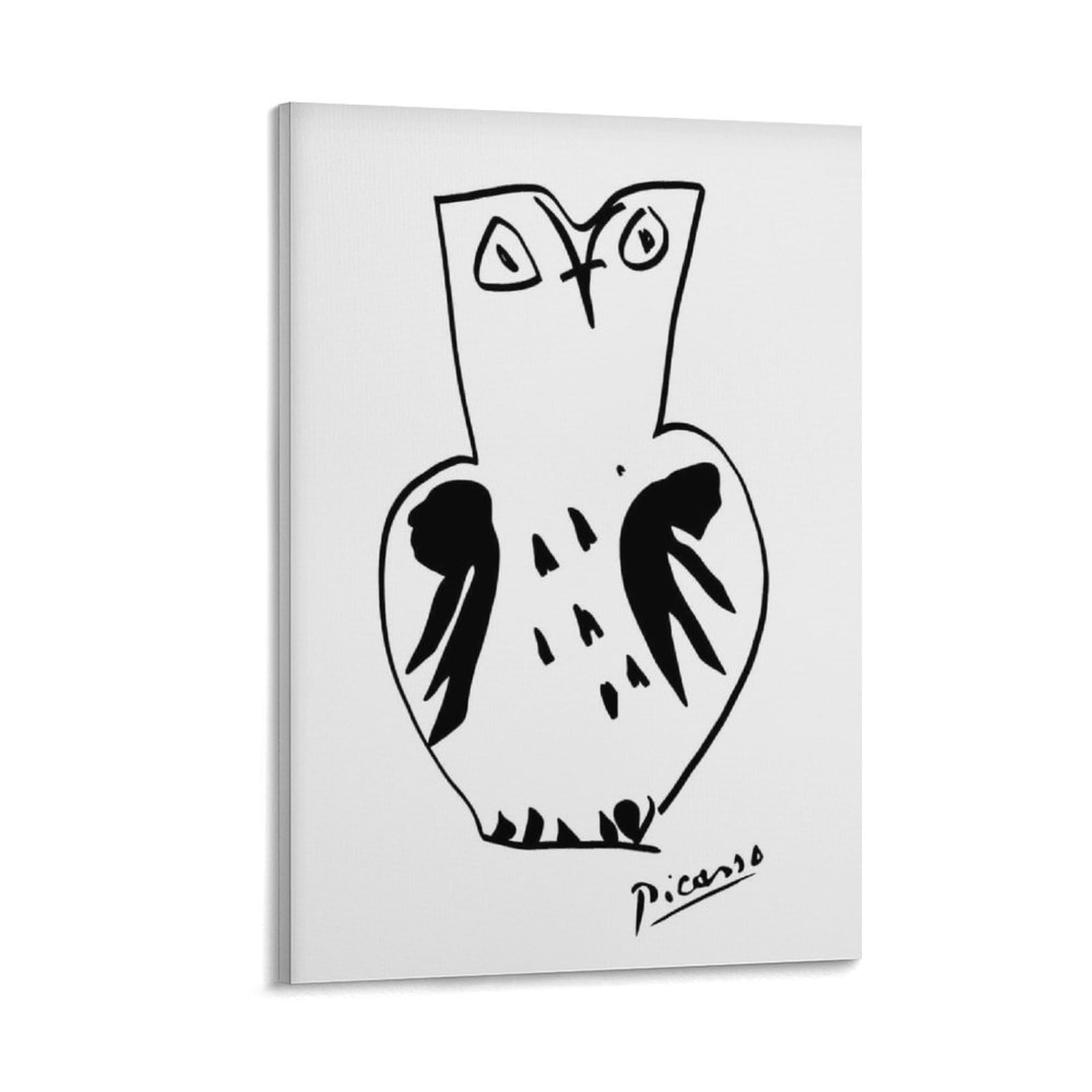 Amazon.co.jp: Pablo Picasso パブロ・ピカソのポスターです《フクロウ