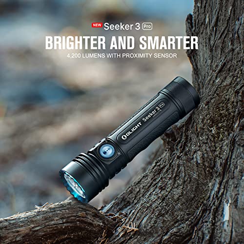 image for OLIGHT Seeker 3 Pro 4200 Lumens Ultra-Bright Floodlight Flashlight, Hi