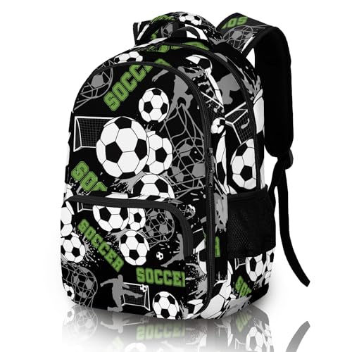 Soccer Backpack for Boys,Kids Large Capacity Soccer Backpack for School Travel Outdoor 16.5inch