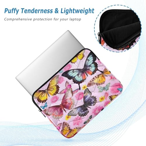 Funda para portátil 13-14 pulgadas rosa con diseño colorido miniatura 5