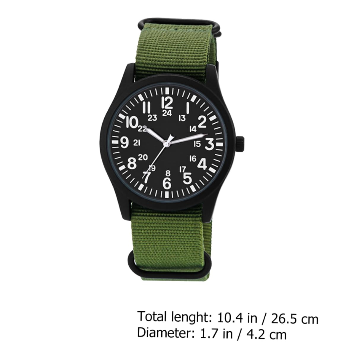 GALPADA 2pezzi Orologio Da Uomo Sportivo Orologio Quarzo Resistente All Con Design Elegante e Visibilità Per Attività All Aperto