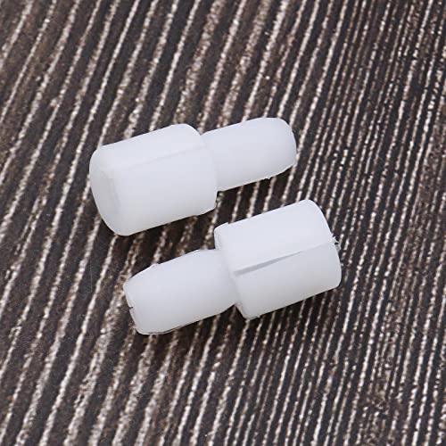 2 Set Auto Fensterheber Fensterglasheber Plastikbolzen Befestigungen Clip Reparatur Ersatzteile Weiß 6N0839511 für Rechts Links Vorne Hinten