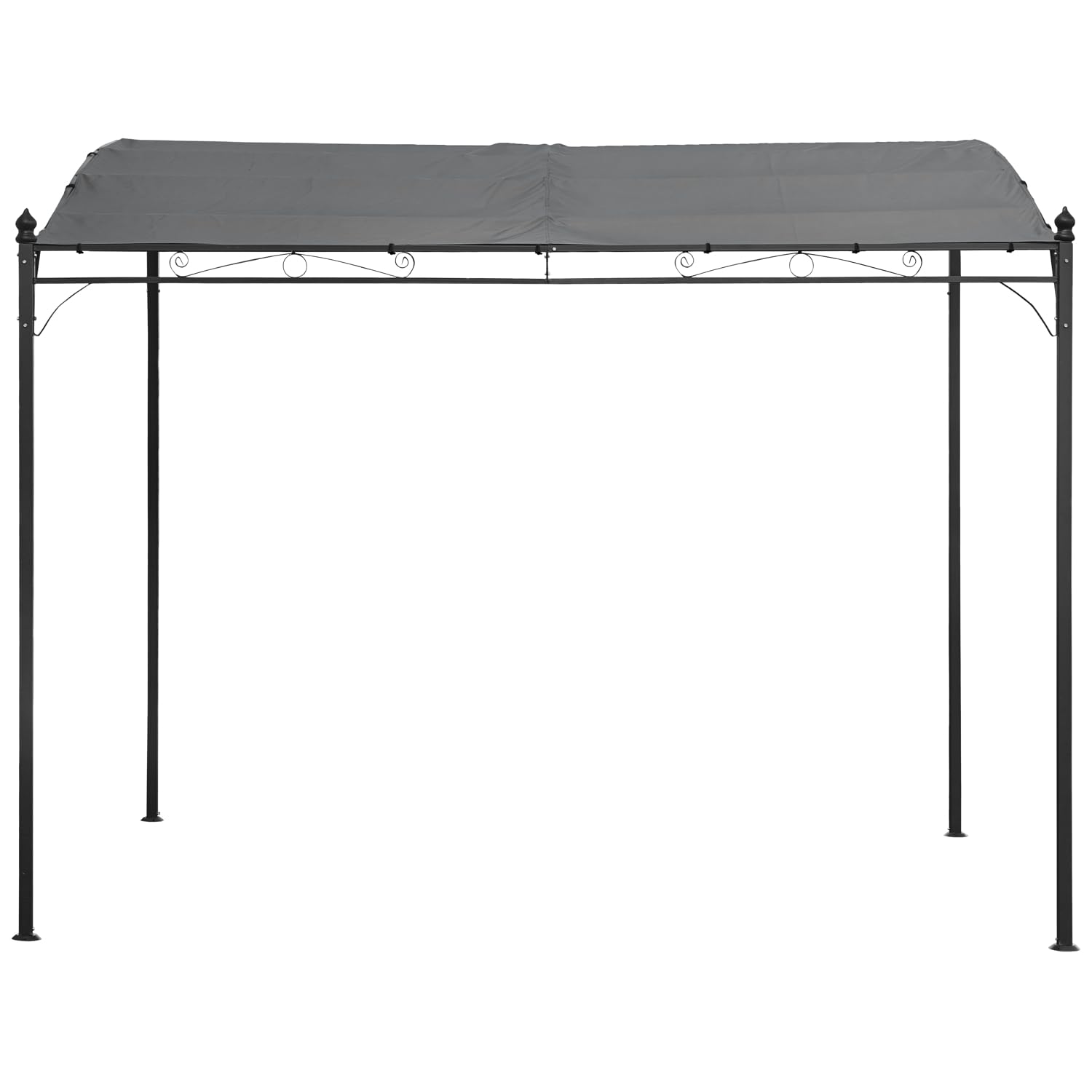 Happy Garden Wandpergola 3 × 2,5m Nice grau