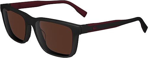 Lacoste Gafas graduadas L 6010 MAG-SET 001 Negro Brillante, Negro brillante