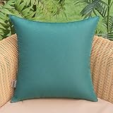 UNNESTAR Waterproof Cushion Covers for Outdoor – Durable 45x45cm Sofa Throw Pillow Case with Hidden Zipper Decorative Garden Balcony Camping