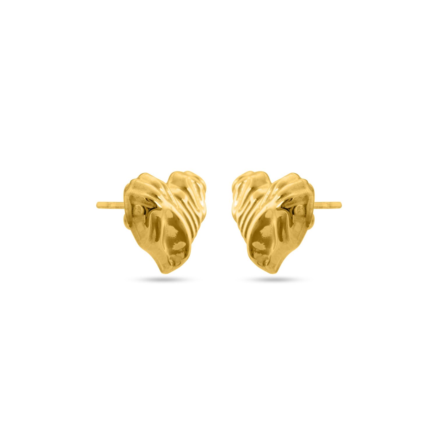 Waves of Love and Heart Studs for Women - Waterproof & Anti-Tarnish-image-21