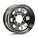 Cragar 3978880: Wheel, Soft 8, Steel, Black, 17 in. x 8 in., 8 x 6.5 in. Bolt Circle, 4.5 in. Backspace, Each