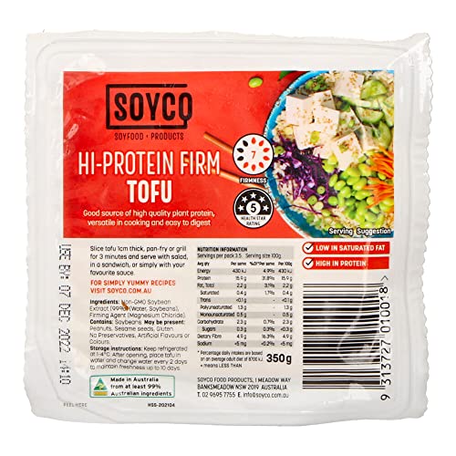 Soyco Tofu - Hi-Protein Firm 350g (1 pack)