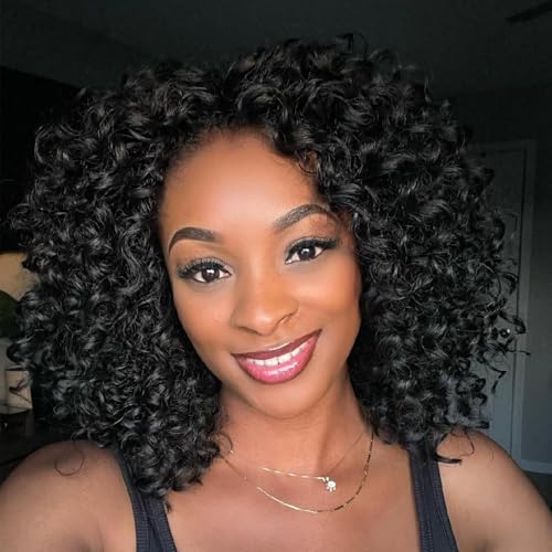 7 Packs GoGo Curl Crochet Hair 8 Inch Short Curly...