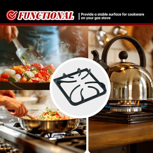 Bewesazy 316202405 Stove Burner Grate for Frigidaire Kenmore Stove, 4 Pack by Bewesazy - Used condition - Image 7