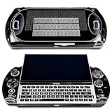 GPD Win 4 Matte Skin, PSP 3000 Black Edition, Full Wrapping Matte Vinyl Skin for GPD Win 4, Compatible with 2022, 2023, 2024, and 2025 Versions. (Designed by POP SKIN)