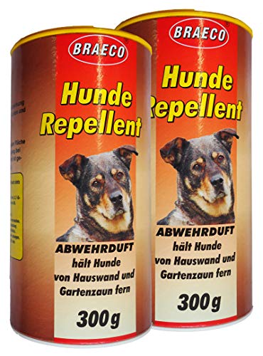 2 x Hunde Repellent 300g, Abwehrduft gegen Hunde, Hundeschreck, Hundeschutz