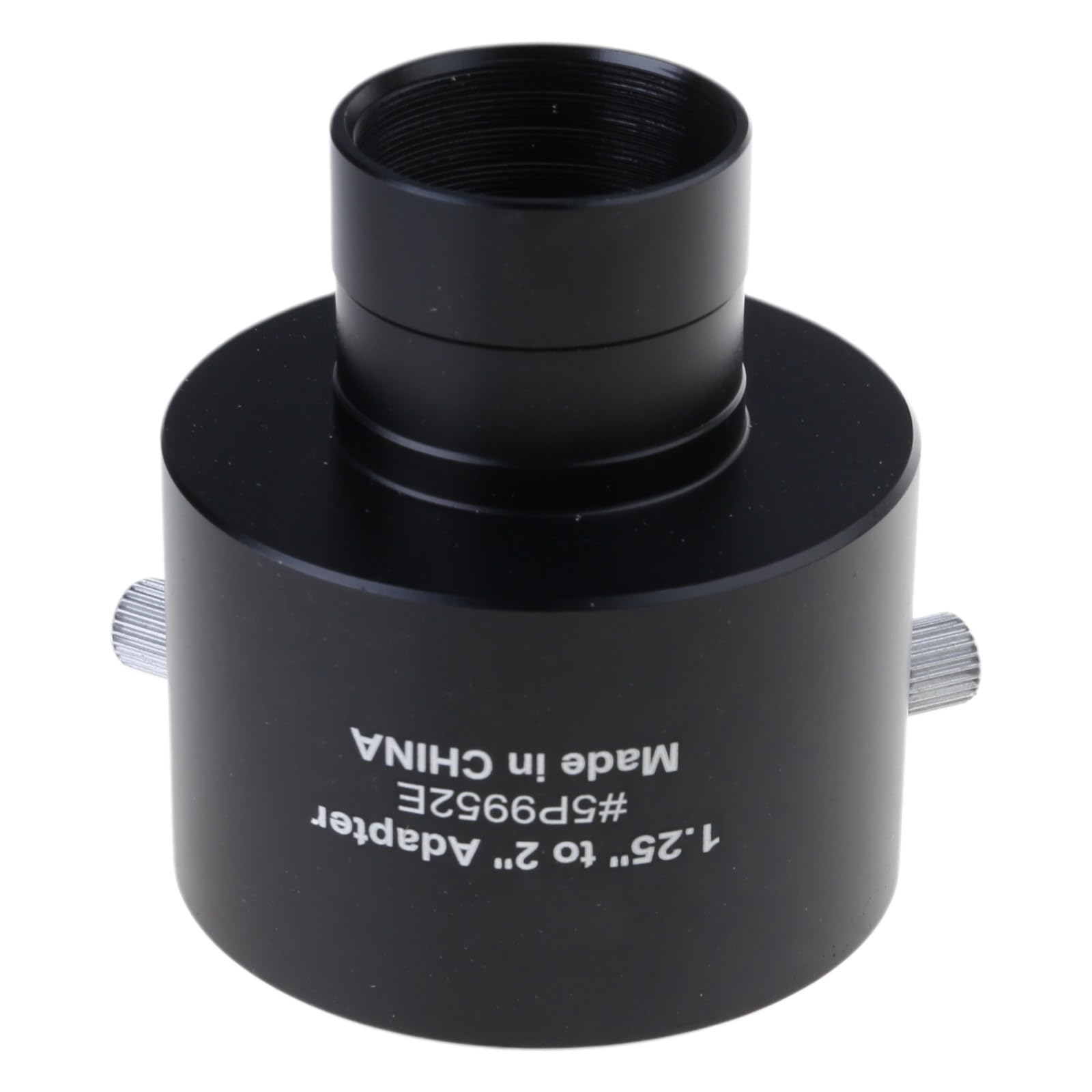 ZBIianxer Eyepiece Adapter 1.25" to 2" Mounting Solution for Astronomers Projection Astrophotography Part Brass Protect Rings