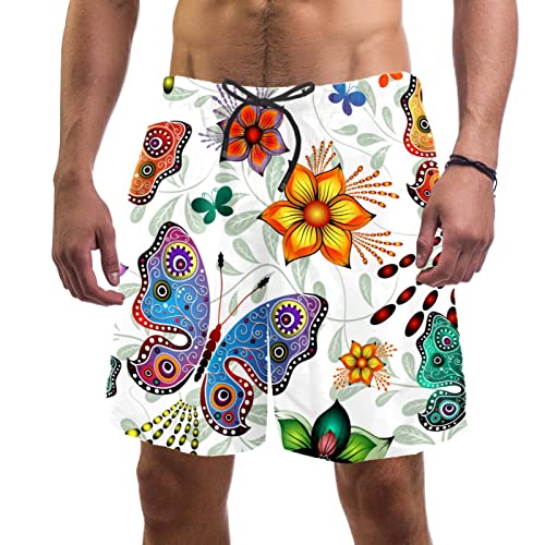 Short de plage à séchage rapide fleuri idéal pour vos vacances