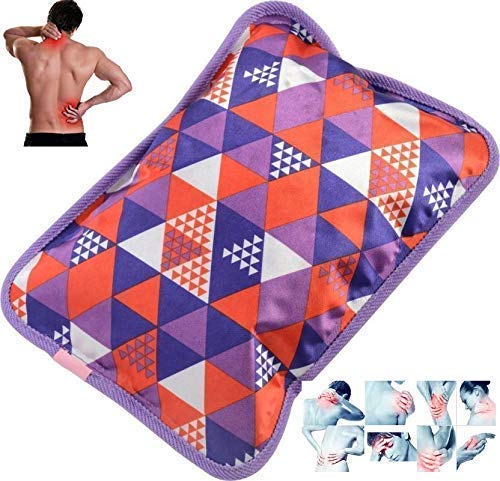 Image of heating bag, hot water bags for pain relief, heating bag electric, Heating Pad-Heat Pouch Hot Water Bottle Bag, Electric Hot Water Bag,heating pad(Mlti Color- Pack of 1)