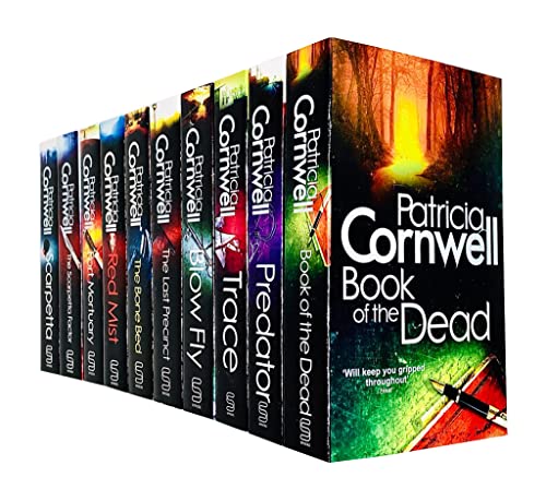  Kay Scarpetta Series 11-20 Collection 10 Books Set By Patricia Cornwell (The Last Precinct, Blow Fly, Trace, Predator, Book Of The Dead, Scarpetta, Scarpetta Factor,Port Mortuary,Red Mist,Bone Bed)