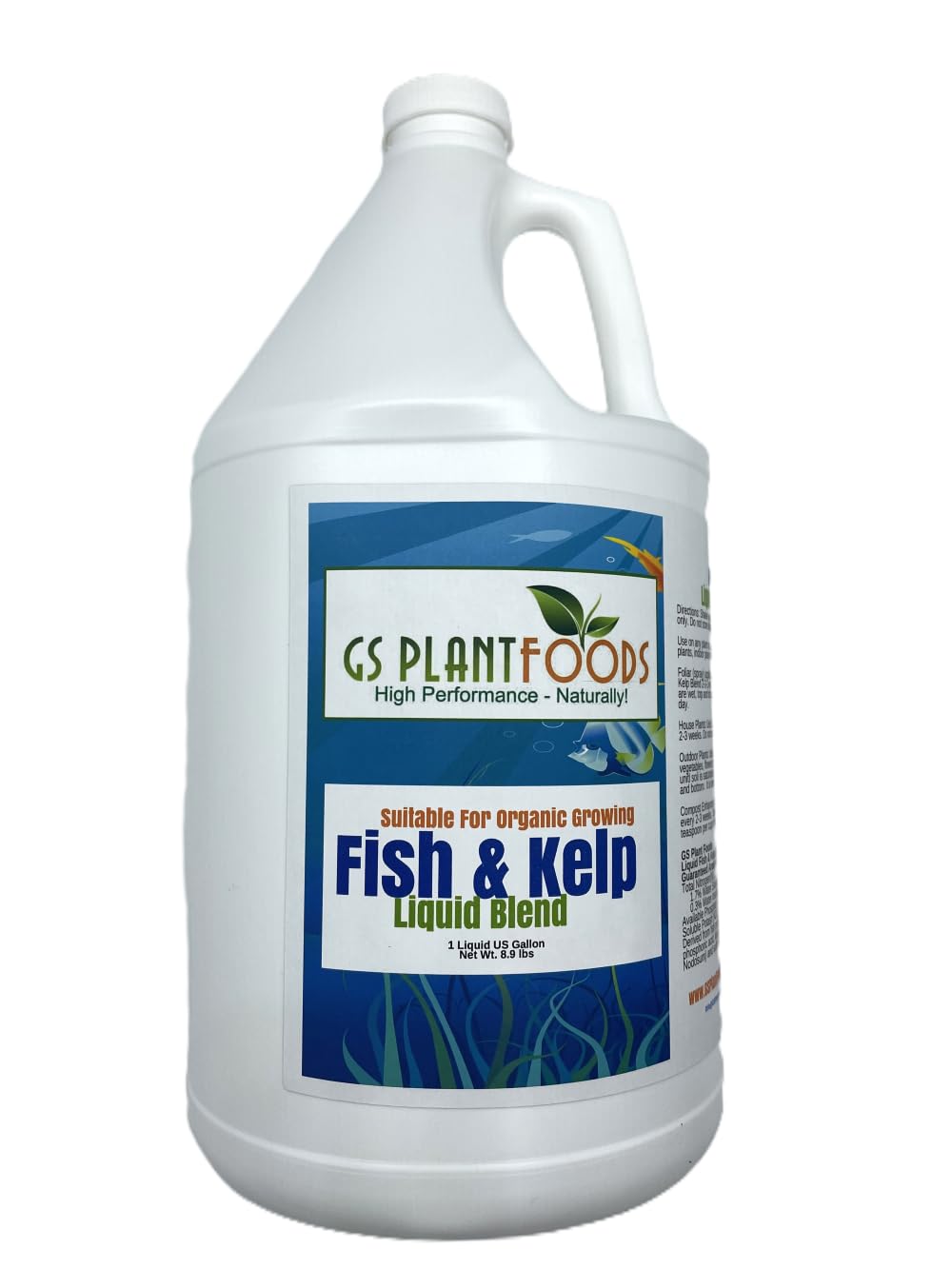 Organic Hydrolyzed Fish And Seaweed Blend 1 Gallon