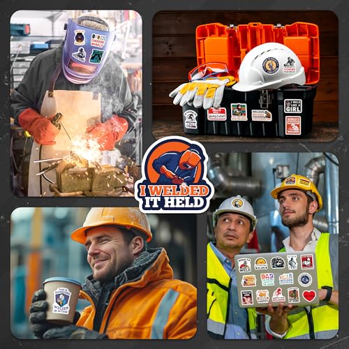 Save 50% on 200PCS Welding Stickers with Code KGL5NTZ9 - Image 4