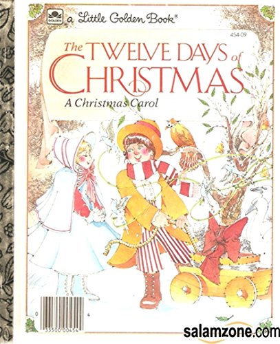 The Twelve Days of Christmas (Little Golden Rea... 0307602222 Book Cover