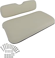 Vista 1 de SCITOO Cojines de repuesto para asiento delantero de carrito de golf, asiento de cojín para carrito de golf para EZGO RXV, juego de 2 piezas