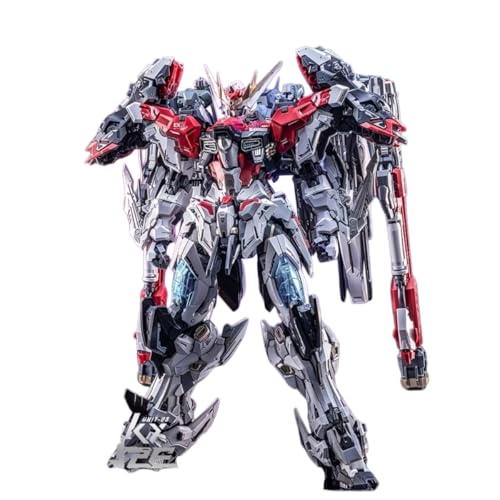 1/72スケール 核心晶者 03号机-轰天号SKY BLAZEプラモデルキット塗装済メカ 合金強化関節 機甲 可動 組み立て プラモデル プラスチック製機甲ロボットフィギュア アクションモデルフィギュアプレゼント全高約38cm 組み立て可動フィギュア プラキット 置物おもちゃ UNIT-03 [並行輸入品]