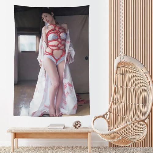 壇蜜女優の人気写真タペストリー プリントポスター、住宅用アート作品 [4]