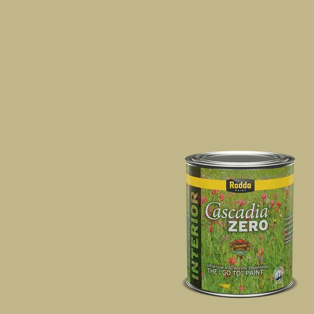 Rodda Paint CASCADIA XL Exterior Satin Paint & Primer in One, Quart, Coconut Macaroon