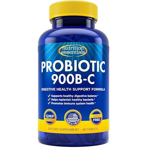 Probiotics for Women and Men - with Lactase Enzyme and Prebiotic Fiber for Digestive Health - 80 Percent + More Potent Supplement for Gut Health Support - Vegan Formula