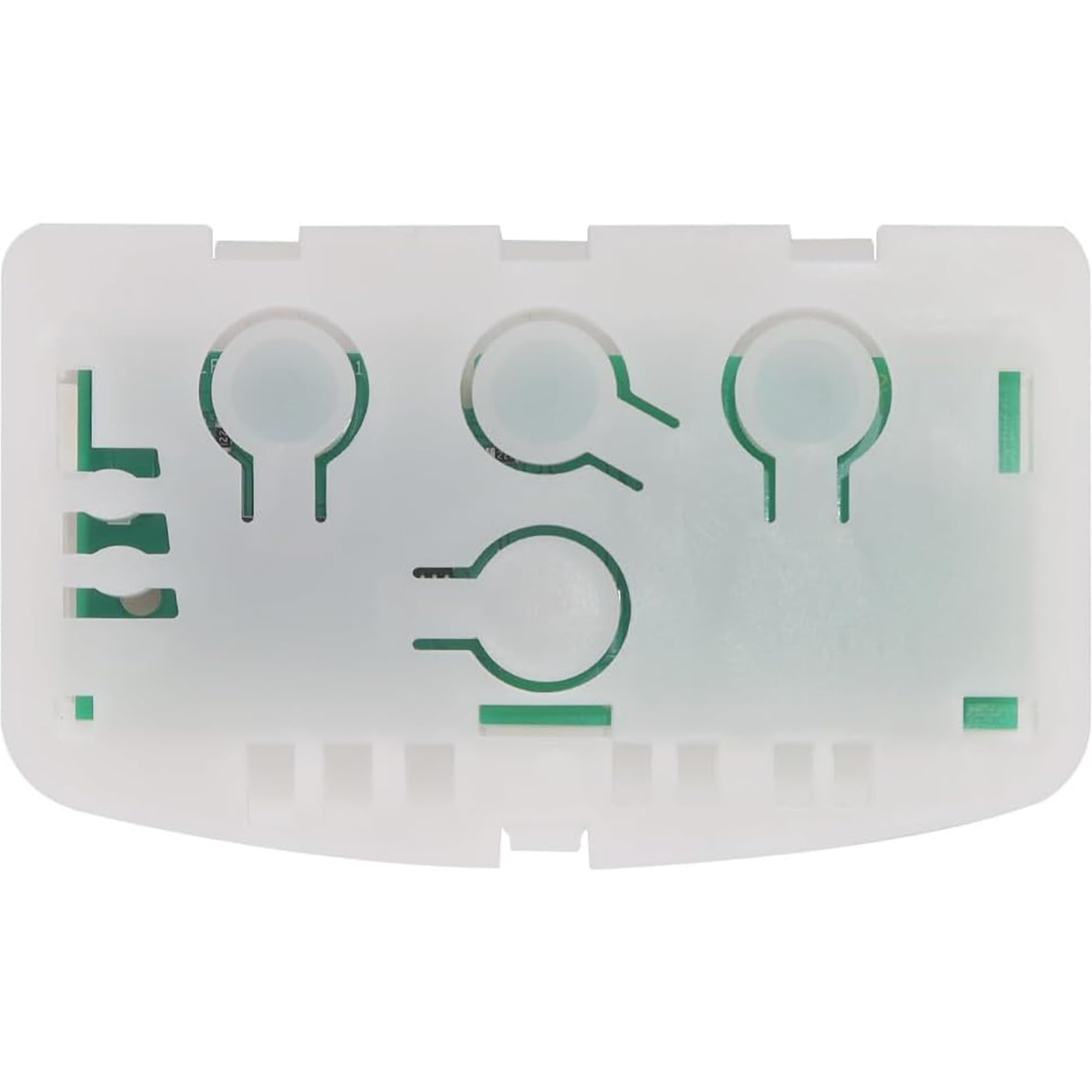 Gxdamxz RV Toilet Flush Button Switch for Thetford C250, C260 Models, Flushing Switch Printed Circuit Board 50709 Replacement, Caravan and Motorhome Sanitary Accessories
