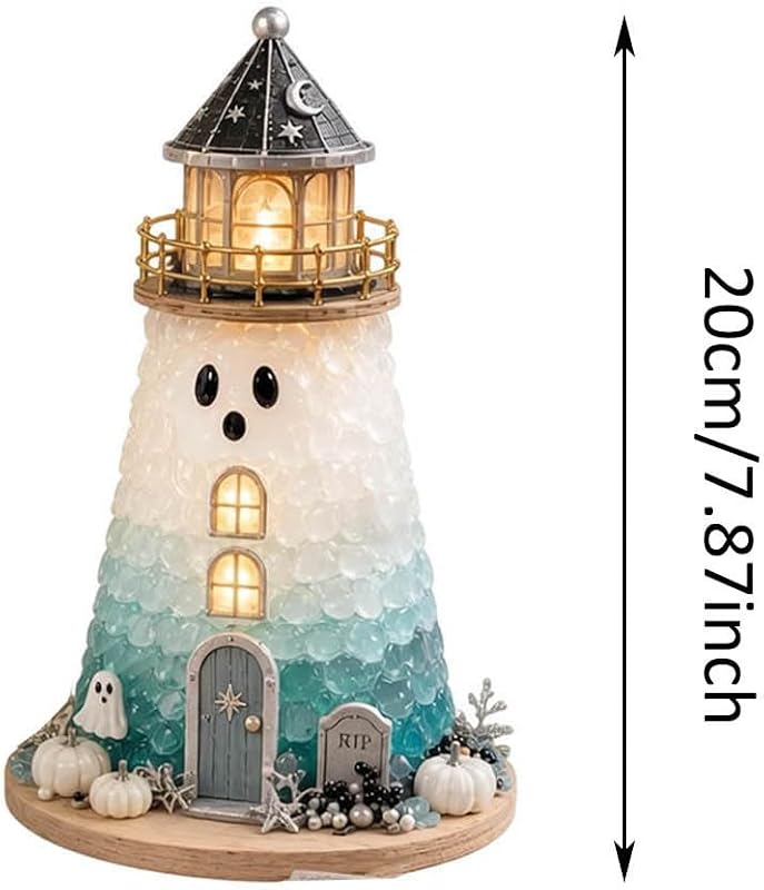 Generic Beginner‑Friendly Halloween 3D DIY Lighted Christmas – Lighted Tabletop Decoration with Warm Led Glow