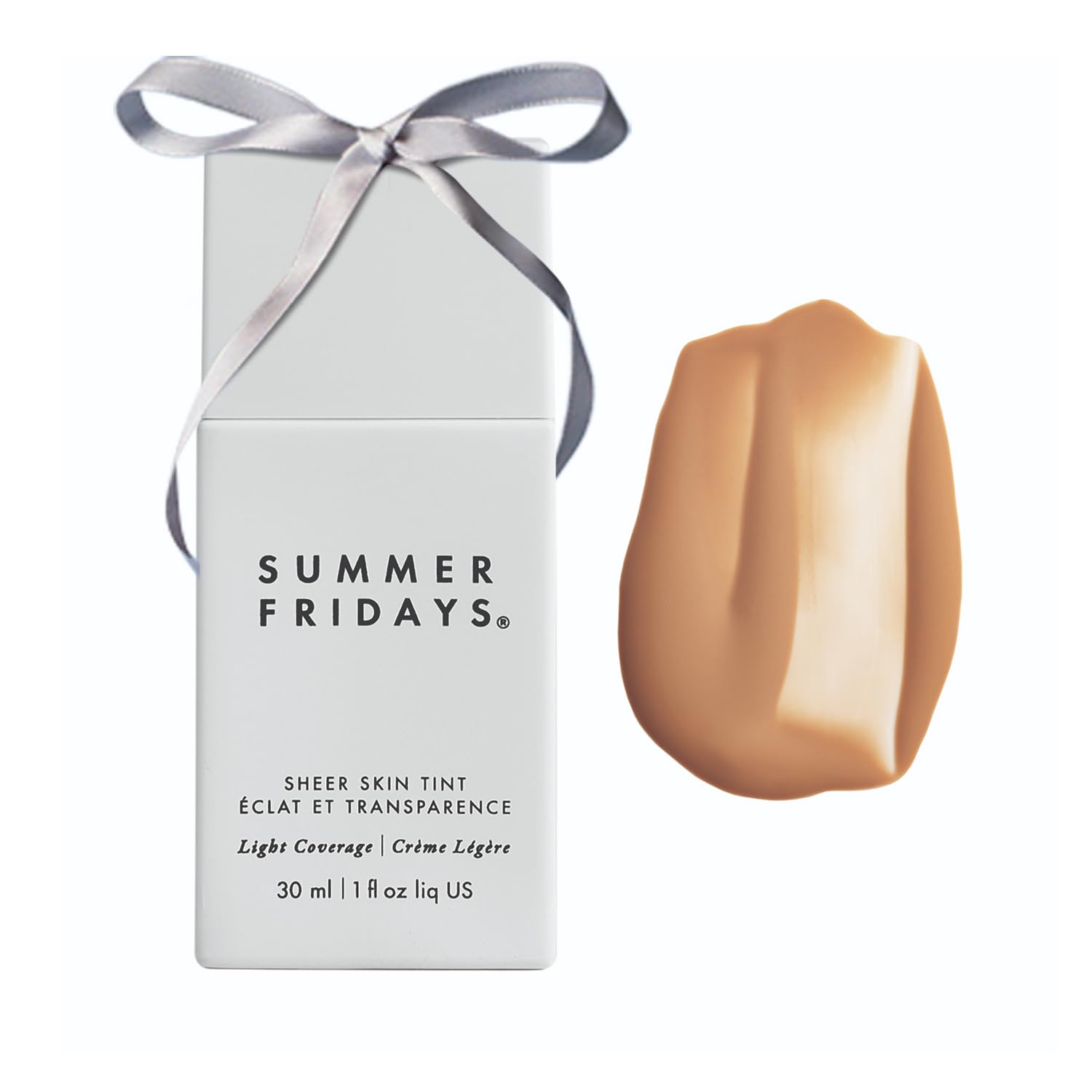 Sheer Skin Tint - Skin Tint with Hyaluronic Acid - Helps Diminish Uneven Skin Tone - Sheer to Light Coverage - Shade 5 - Medium with Warm Neutral Undertones (1 Fl Oz)