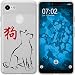 Produktbild PhoneNatic Case kompatibel mit Google Pixel 3 XL Silikon-Hülle Tierkreis Chinesisch M11